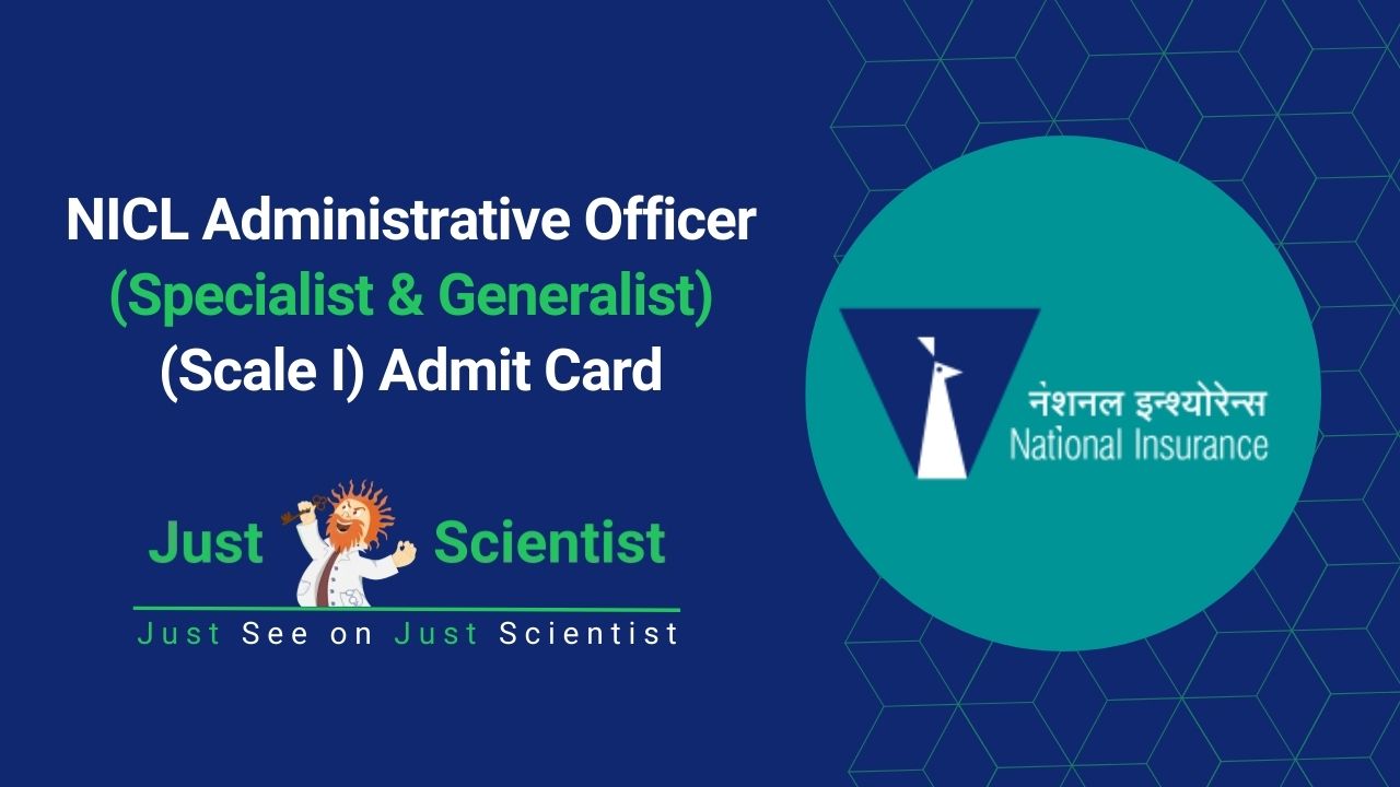 NICL Administrative Officer (Specialist & Generalist) (Scale I) Admit Card