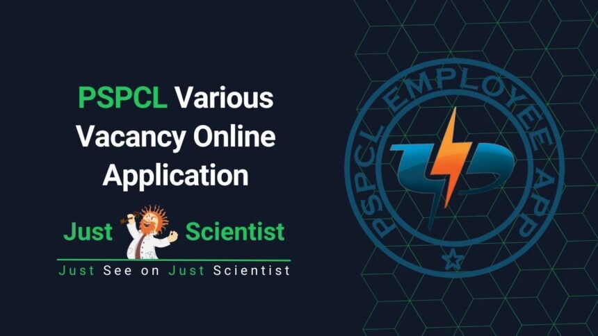 PSPCL Various Vacancy Online Application