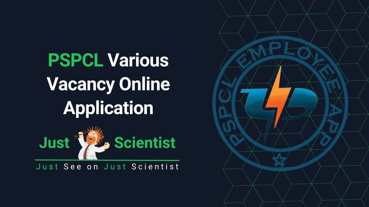 PSPCL Various Vacancy Online Application
