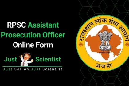 RPSC Assistant Prosecution Officer Online Form