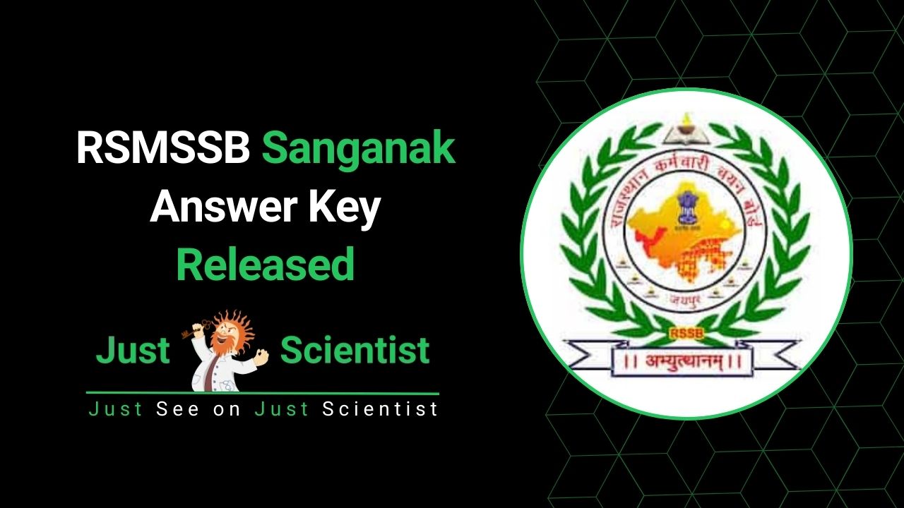 RSMSSB Sanganak Answer Key