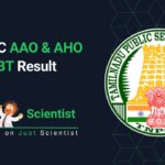 TNPSC AAO & AHO CBT Result