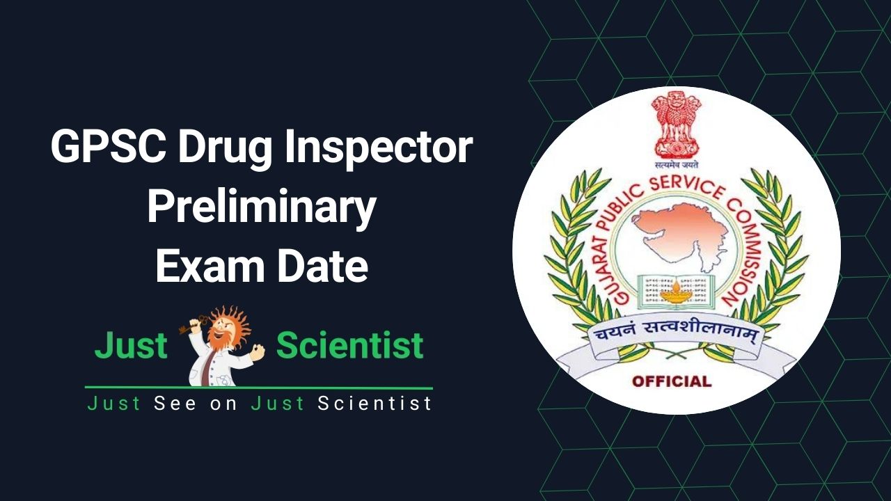 GPSC Drug Inspector Preliminary Exam Date