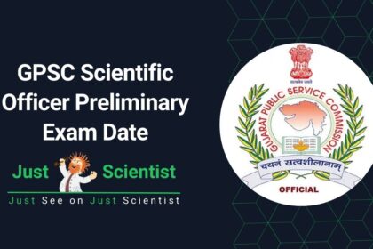 GPSC Scientific Officer Preliminary Exam Date