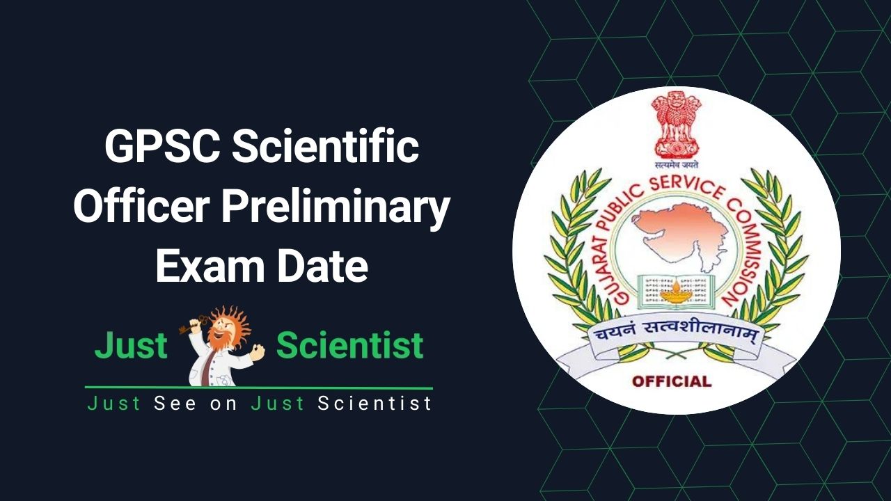 GPSC Scientific Officer Preliminary Exam Date