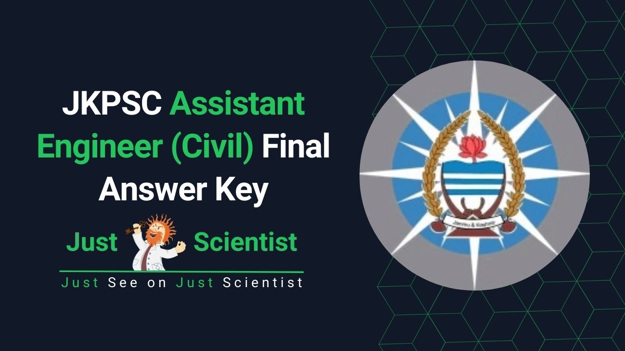 JKPSC Assistant Engineer (Civil) Final Answer Key