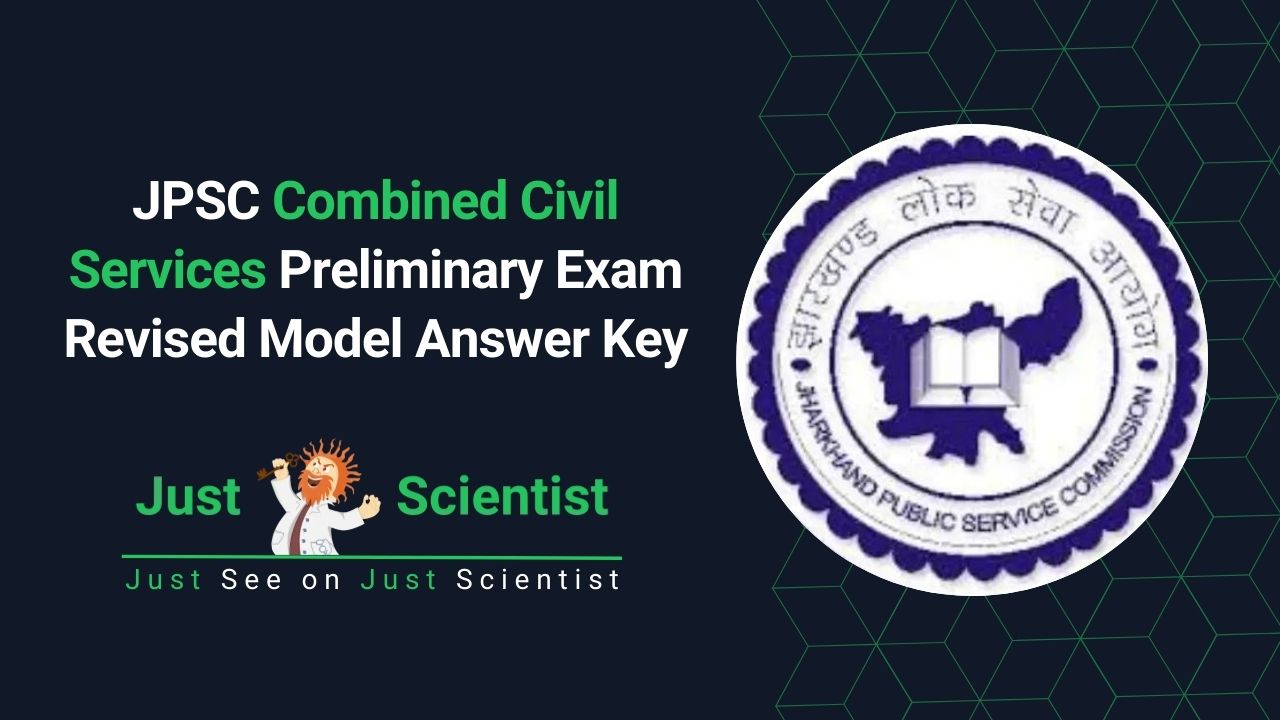 JPSC Combined Civil Services Preliminary Exam Revised Model Answer Key