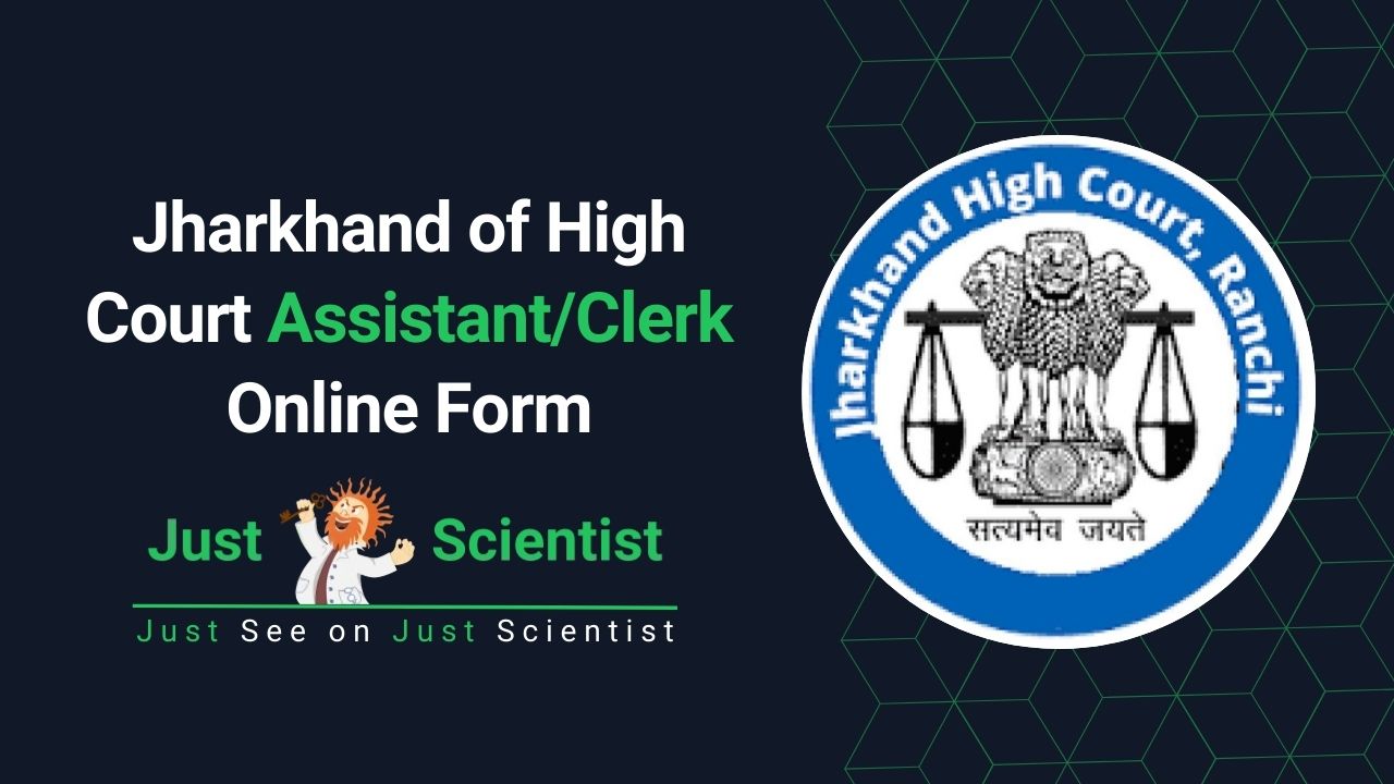 Jharkhand of High Court AssistantClerk Online Form