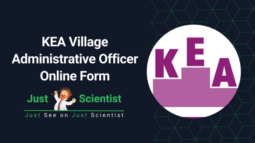 KEA Village Administrative Officer Online Form