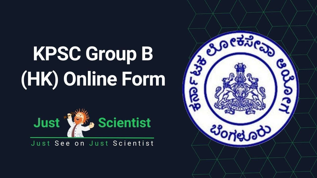 KPSC Group B (HK) Online Form