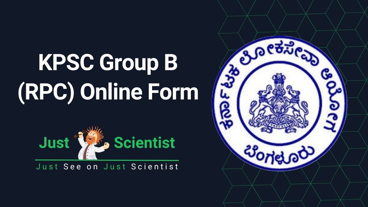 KPSC Group B (RPC) Online Form