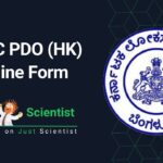 KPSC PDO (HK) Online Form