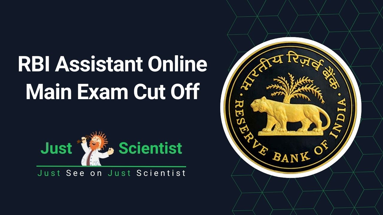 RBI Assistant Online Main Exam Cut Off