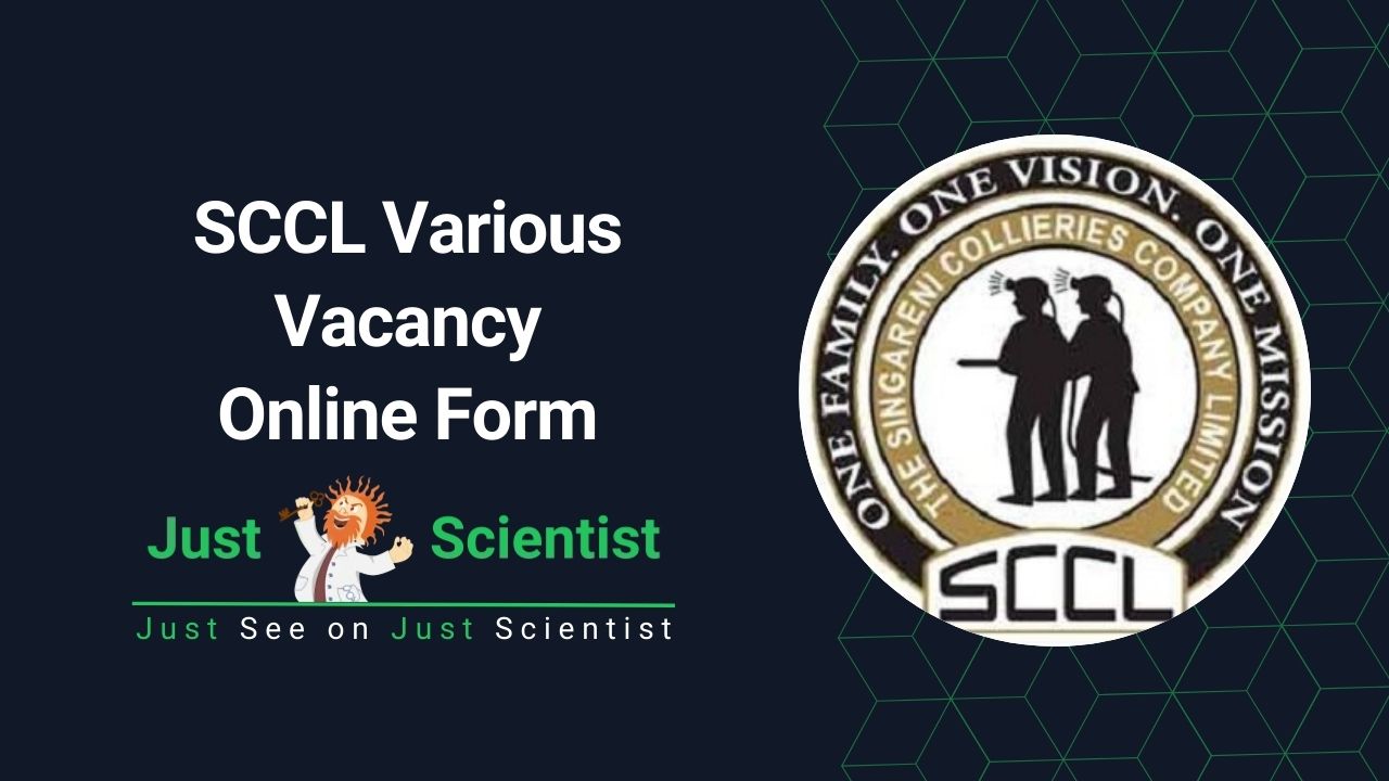 SCCL Various Vacancy Online Form