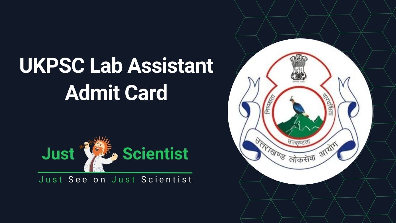 UKPSC Lab Assistant Admit Card
